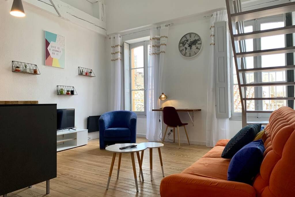 Duplex Carcassonne Centre Leilighet Eksteriør bilde