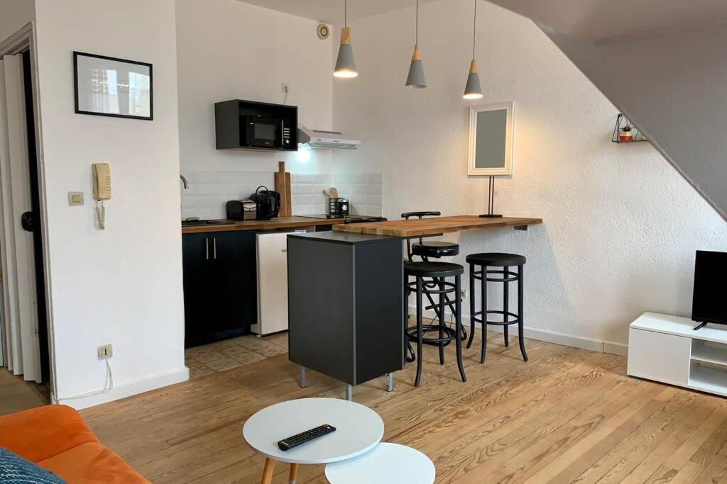 Duplex Carcassonne Centre Leilighet Eksteriør bilde